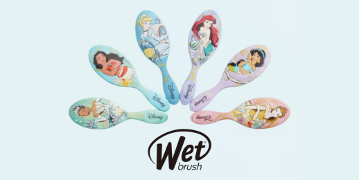 Wet Brush plaukų šepečiai