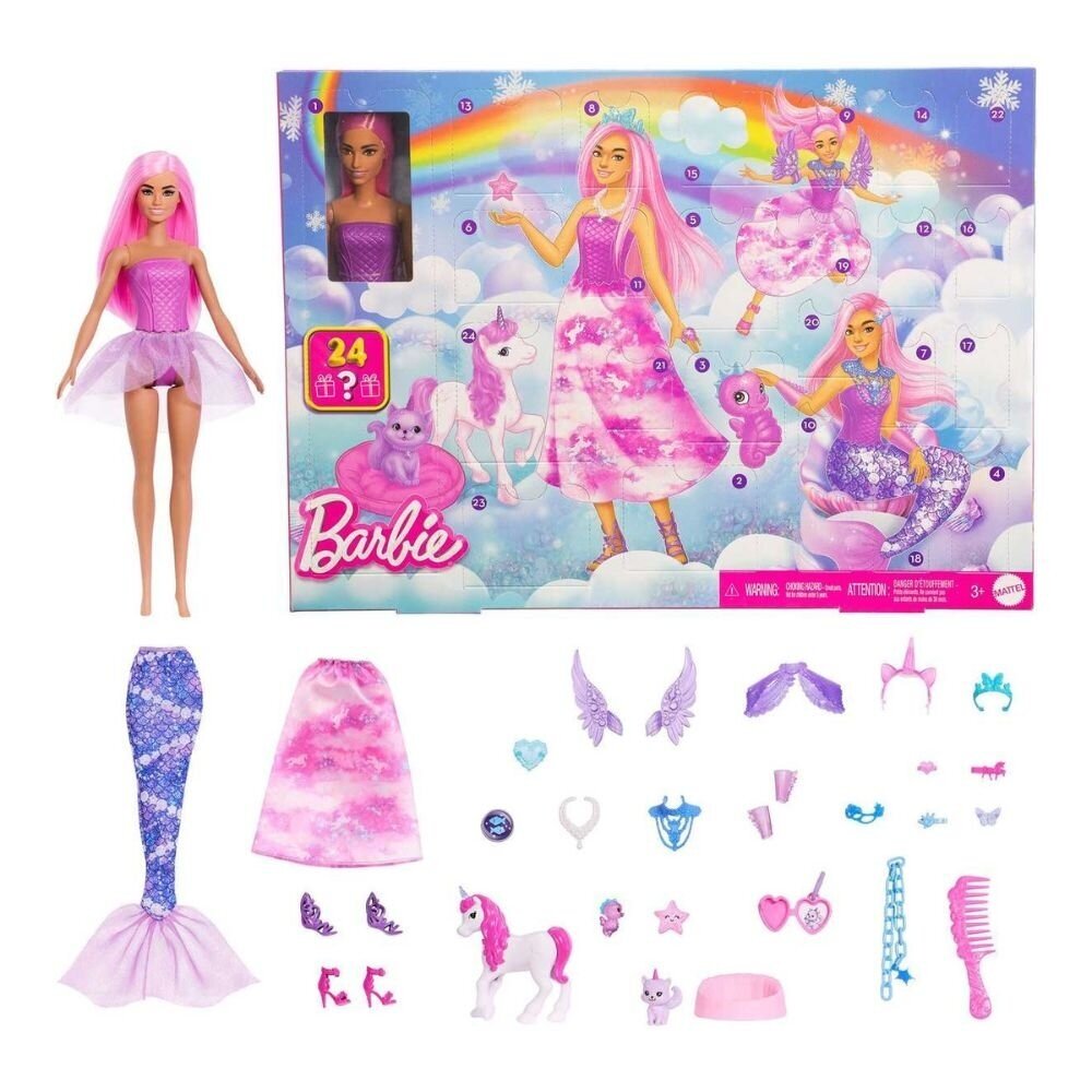 Advento kalendorius Mattel Barbie Fantasy 7