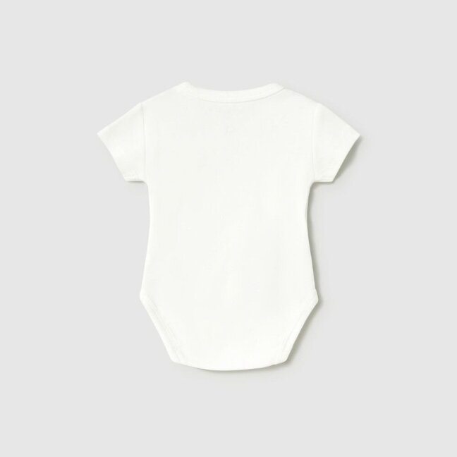 Baby white cotton short-sleeve bodysuit Mayoral 2703 1 Baby white cotton short-sleeve bodysuit Mayoral 2703 1