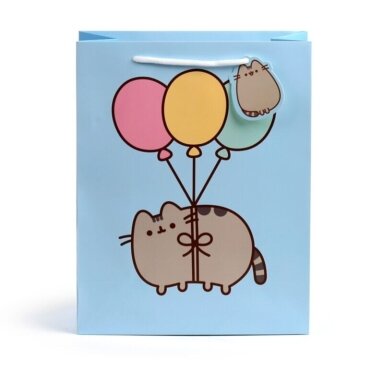 Dovanų maišelis "Pusheen the cat balloons" 33 x 26 x 12 cm Dovanų maišelis "Pusheen the cat balloons" 33 x 26 x 12 cm