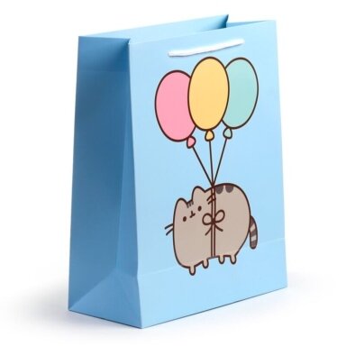 Dovanų maišelis "Pusheen the cat balloons" 33 x 26 x 12 cm Dovanų maišelis "Pusheen the cat balloons" 33 x 26 x 12 cm