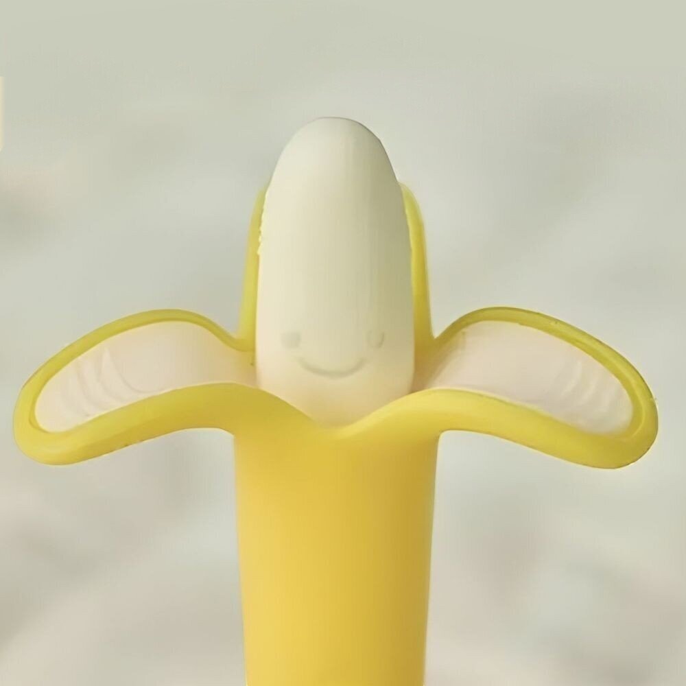EDISONmama banano formos kramtukas kūdikiams 3mėn+ 3 EDISONmama banano formos kramtukas kūdikiams 3mėn+ 3