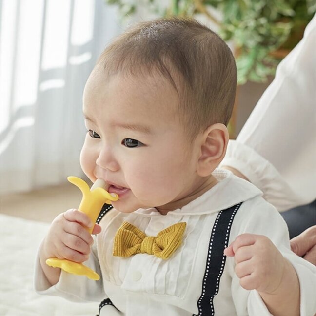 EDISONmama banano formos kramtukas kūdikiams 3mėn+ 1