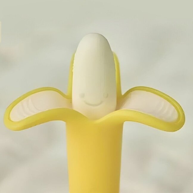 EDISONmama banano formos kramtukas kūdikiams 3mėn+ 3 EDISONmama banano formos kramtukas kūdikiams 3mėn+ 3