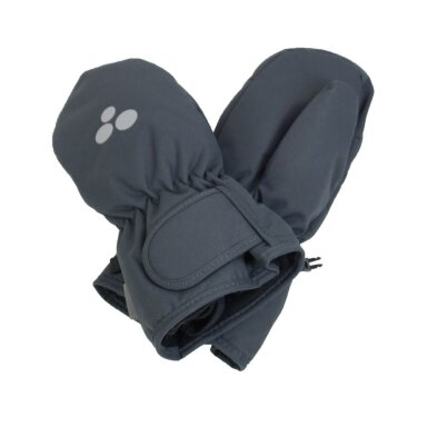 Huppa Kids mittens Liina grey