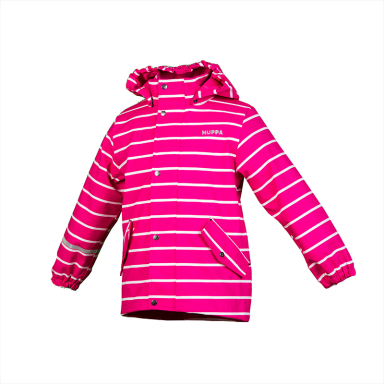 Huppa Girls pink rain jacket Jackie Huppa Girls pink rain jacket Jackie