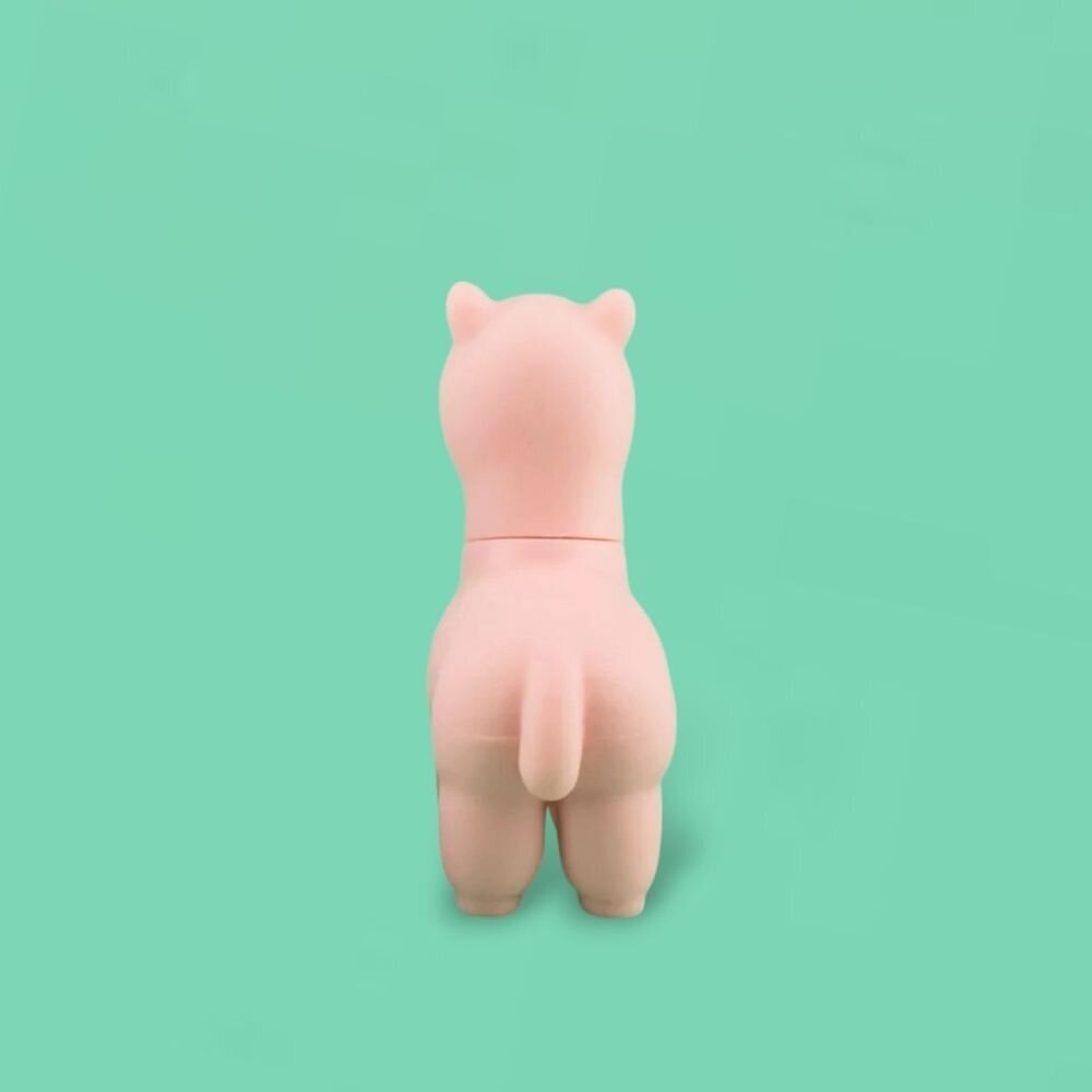 Iwako puzzle-eraser pink Lama 2 Iwako puzzle-eraser pink Lama 2