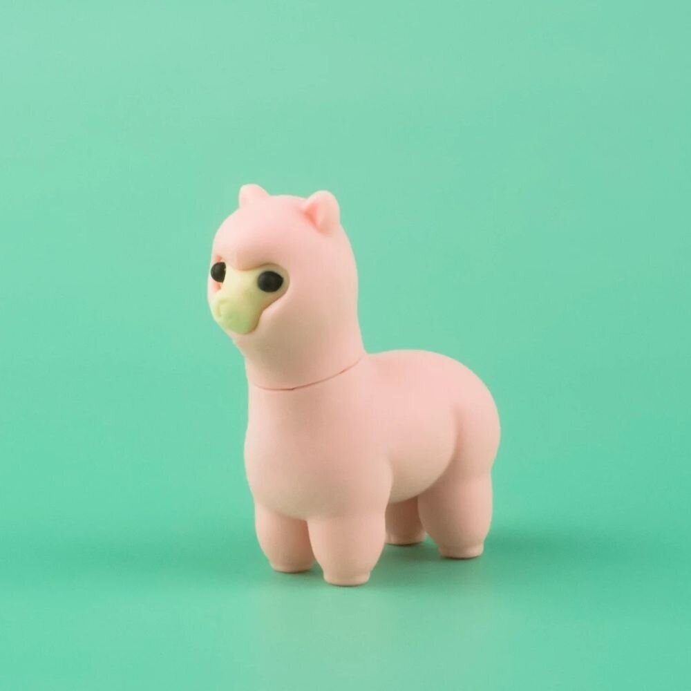 Iwako puzzle-eraser pink Lama Iwako puzzle-eraser pink Lama