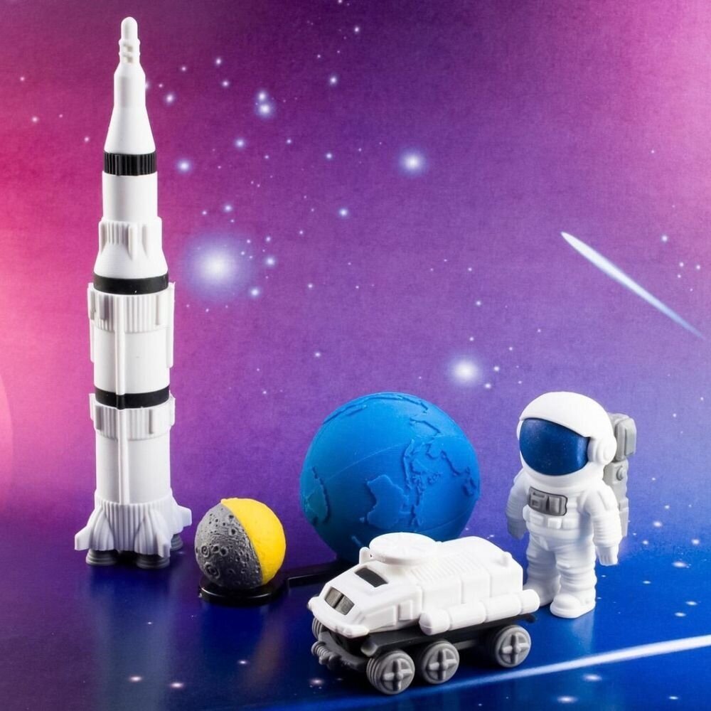 Iwako puzzle-erasers set Space 1 Iwako puzzle-erasers set Space 1