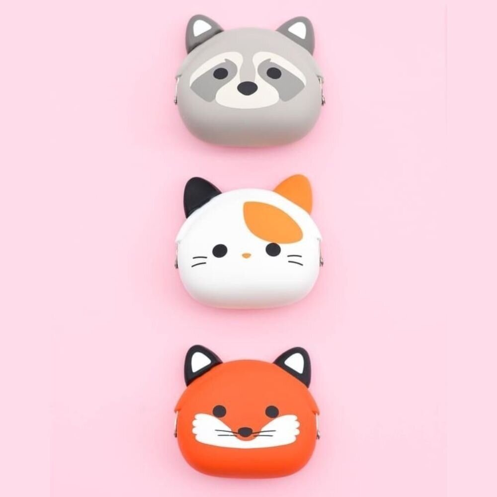 Japanese silicone coin purse “3D Fox” 2 Japanese silicone coin purse “3D Fox” 2