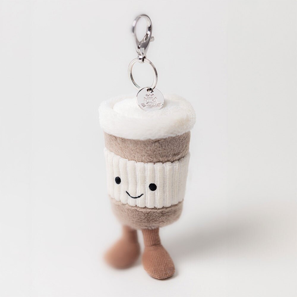 Jellycat kavos puodelio rankinės pakabukas Amuseables Coffee-to-Go 6 Jellycat kavos puodelio rankinės pakabukas Amuseables Coffee-to-Go 6