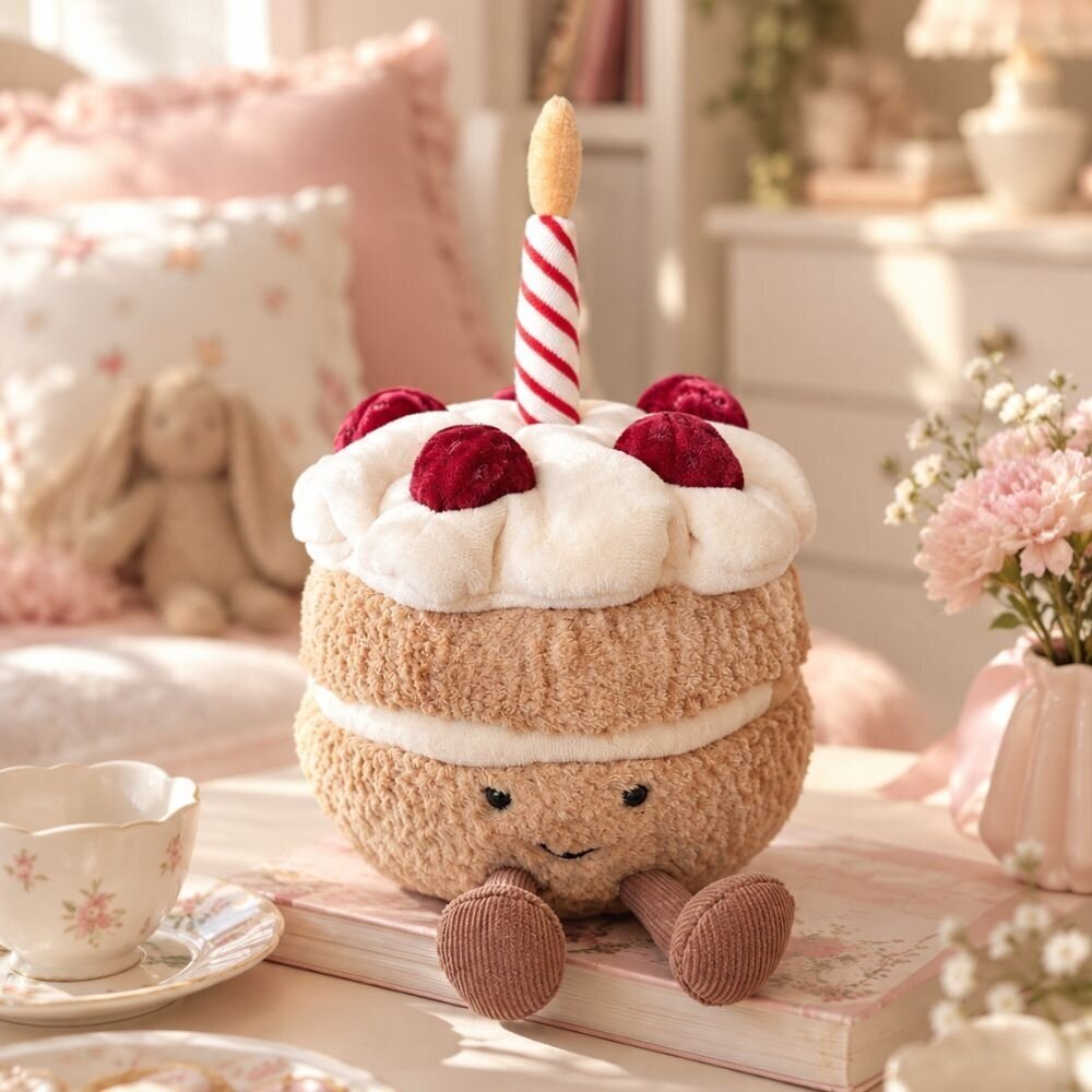 Jellycat Amuseables Birthday Cake 6 Jellycat Amuseables Birthday Cake 6