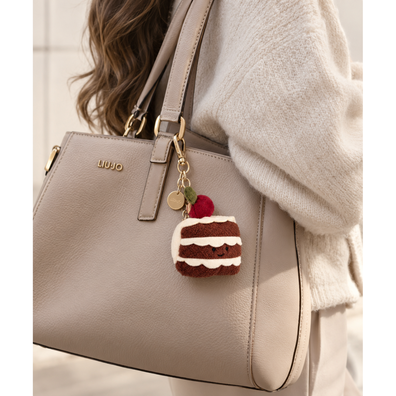 Jellycat torto formos rankinės pakabukas Pretty Patisserie Gateaux 5