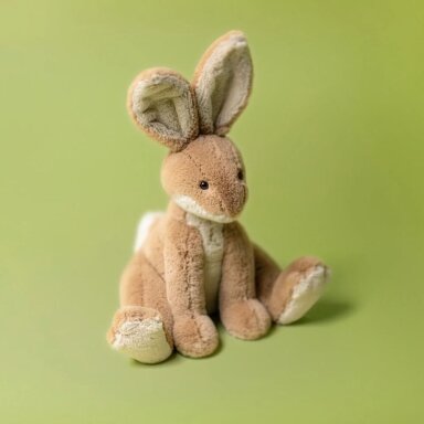 Jellycat Horticus Hare pliušinis sėdintis kiškis
