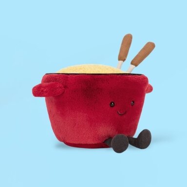 Jellycat pliušinis žaislas Amuseables Cheese Fondue