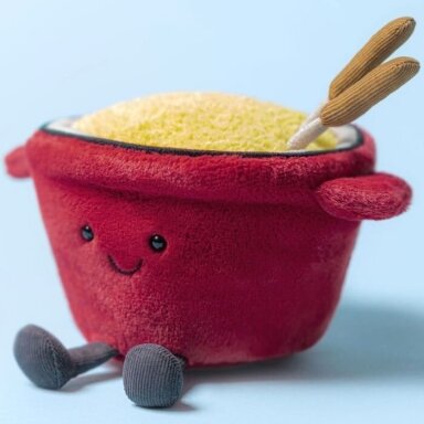 Jellycat pliušinis žaislas Amuseables Cheese Fondue