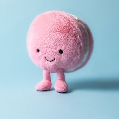 Jellycat pliušinis žaislas Amuseables Mia Macaron