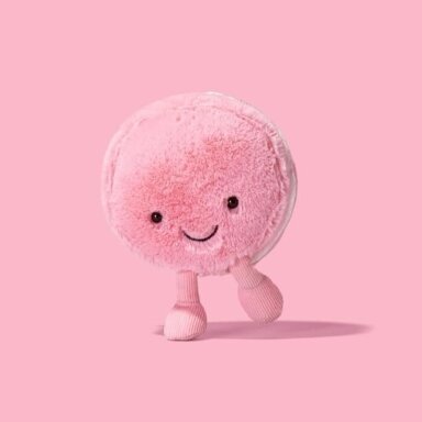Jellycat pliušinis žaislas Amuseables Mia Macaron