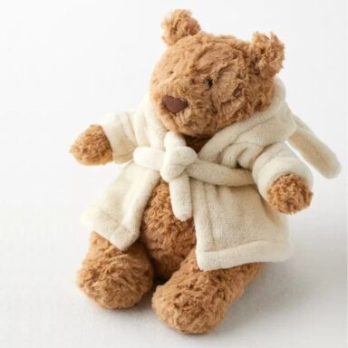 Jellycat pliušinis žaislas Bartholomew Bear Bathrobe Jellycat pliušinis žaislas Bartholomew Bear Bathrobe