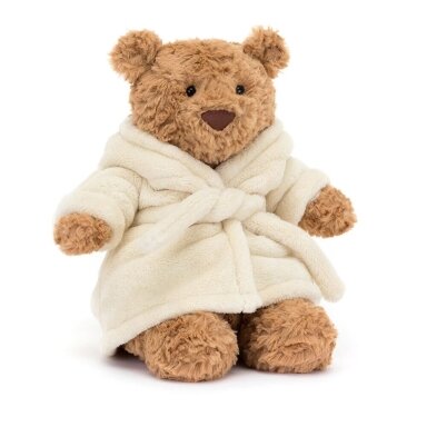 Jellycat pliušinis žaislas Bartholomew Bear Bathrobe Jellycat pliušinis žaislas Bartholomew Bear Bathrobe