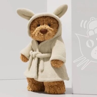 Jellycat pliušinis žaislas Bartholomew Bear Bathrobe Jellycat pliušinis žaislas Bartholomew Bear Bathrobe