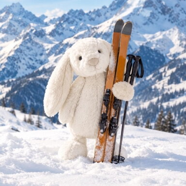 Jellycat pliušinis žaislas Bashful Cream Bunny