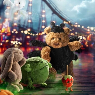 Jellycat pliušinis žaislas Ricky Rain Frog Jellycat pliušinis žaislas Ricky Rain Frog