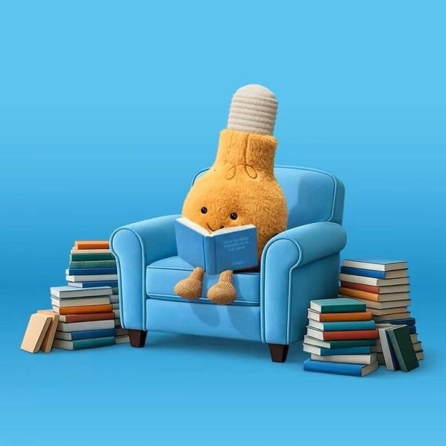 Jellycat minkštas žaislas Amuseables Lightbulb 6