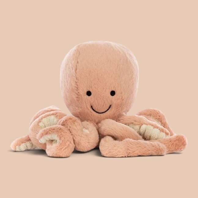 Jellycat minkštas žaislas Odell Octopus 3