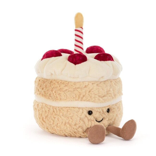 Jellycat pliušinis žaislas Amuseables Birthday Cake 2