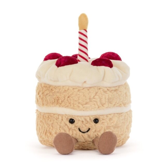 Jellycat pliušinis žaislas Amuseables Birthday Cake 5