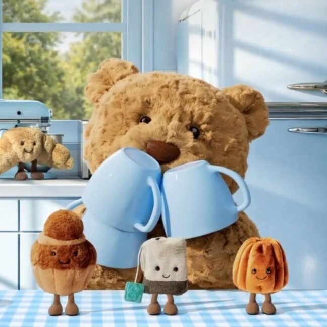 Jellycat pliušinis žaislas Amuseables Brigitte Brioche 6 Jellycat pliušinis žaislas Amuseables Brigitte Brioche 6