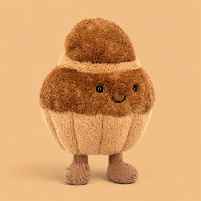 Jellycat pliušinis žaislas Amuseables Brigitte Brioche