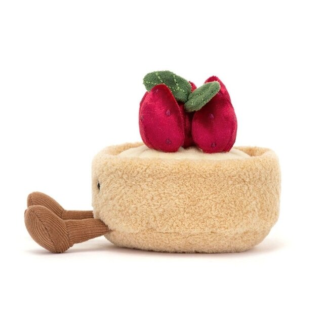 Jellycat pliušinis žaislas Amuseables Fleurette Tarte Aux Fraises 4 Jellycat pliušinis žaislas Amuseables Fleurette Tarte Aux Fraises 4
