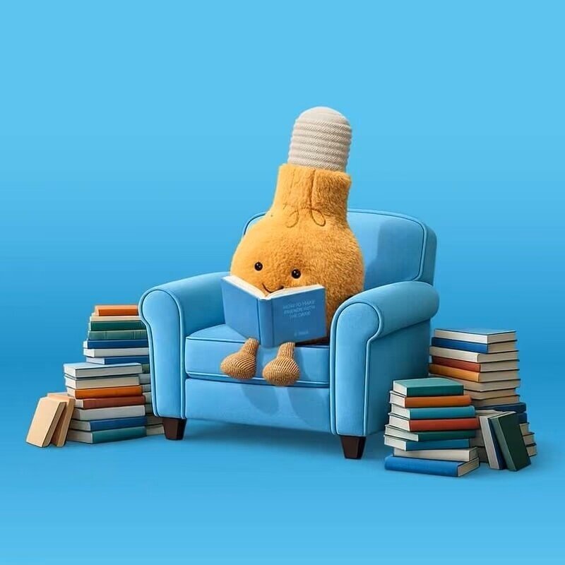 Jellycat minkštas žaislas Amuseables Lightbulb 6