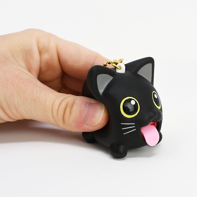 Jibber Pet Charm pakabukas juodas kačiukas 1 Jibber Pet Charm pakabukas juodas kačiukas 1