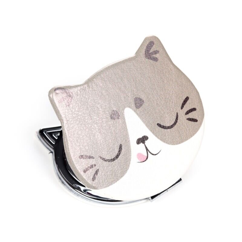Kelioninis atlenkiamas veidrodėlis su kačiuku 5 Kelioninis atlenkiamas veidrodėlis su kačiuku 5
