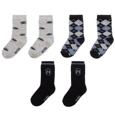 Baby boy blue & grey socks set Mayoral 10831