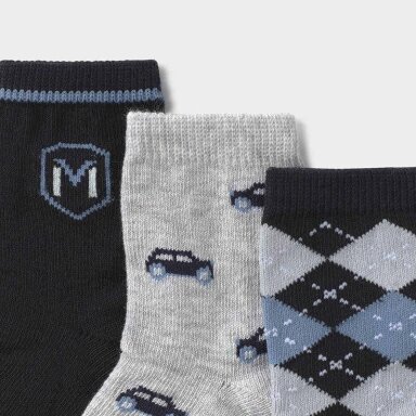 Baby boy blue & grey socks set Mayoral 10831