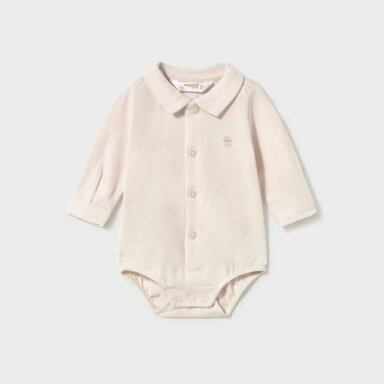 Baby boy shirt-style bodysuit with long sleeves Mayoral 2775