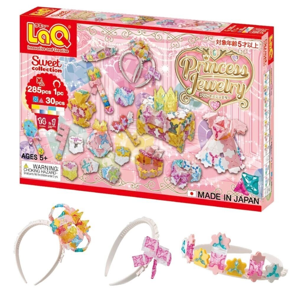 LaQ konstruktorius "Sweet collection Princess Jewelry"