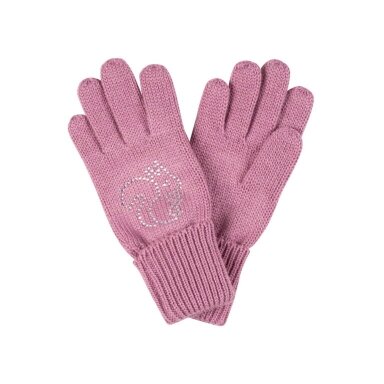 Lenne Girls merino wool gloves Jemma pink
