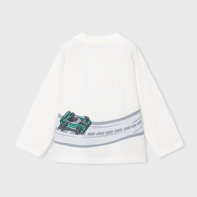 Marškinėliai berniukui su lenktyniniais automobiliais Mayoral 4011 1