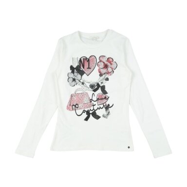 Miss Grant girls crystal flowers t-shirt Miss Grant girls crystal flowers t-shirt