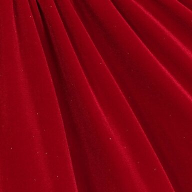 Baby girl red velvet dress Abel & Lula 5513