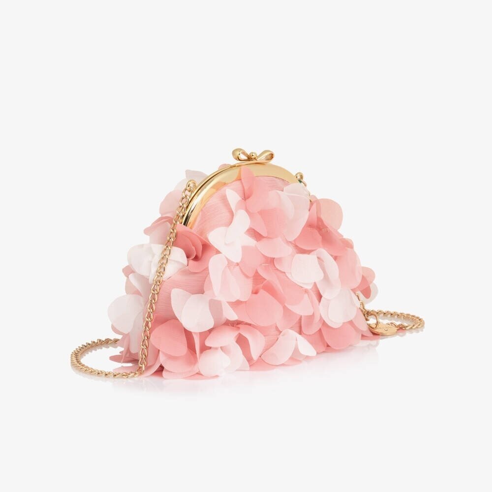 Girls petal bag pink Abel & Lula 5482 1
