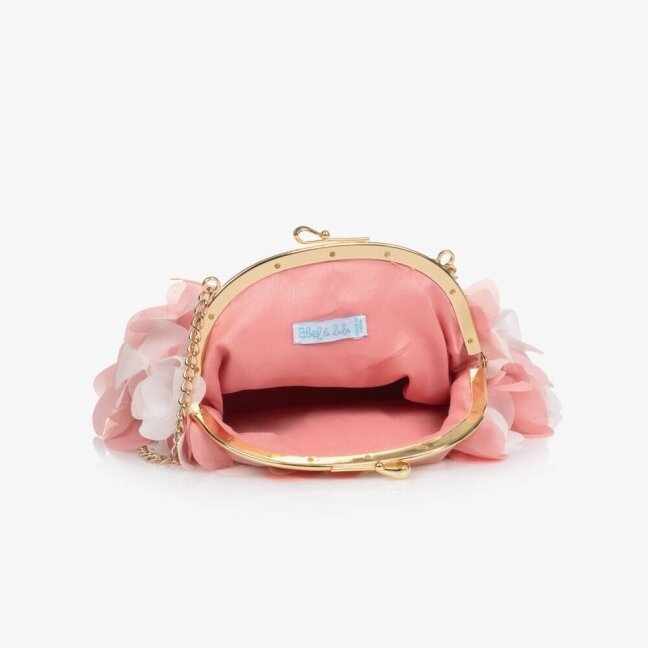 Girls petal bag pink Abel & Lula 5482 3 Girls petal bag pink Abel & Lula 5482 3