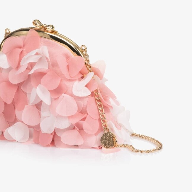 Girls petal bag pink Abel & Lula 5482 4