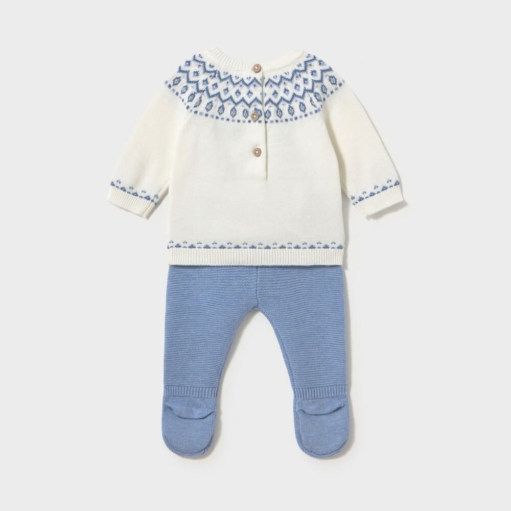 Skandinaviško rašto megzti šliaužtinukai naujagimiui Mayoral 2505 1