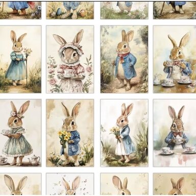 Sveikinimo atvirukas "Peter Rabbit" Sveikinimo atvirukas "Peter Rabbit"
